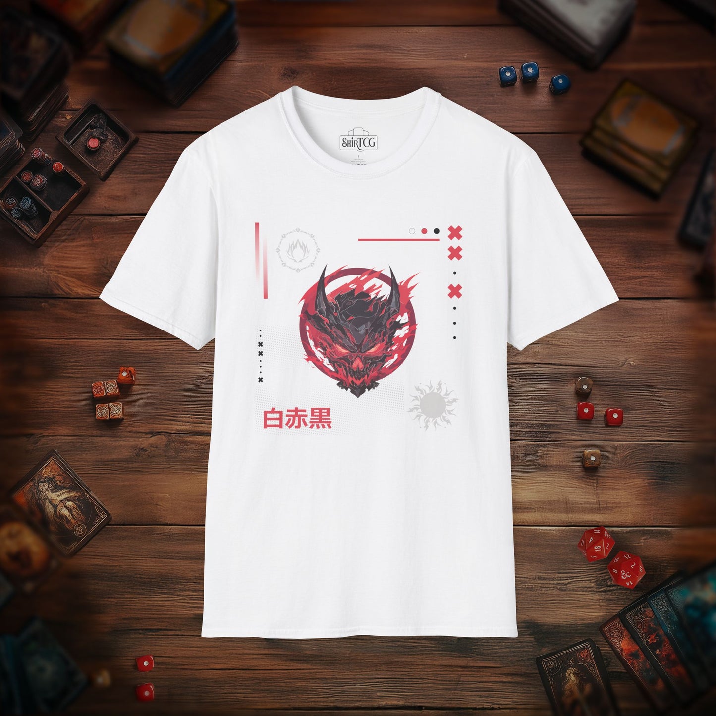 Red Black White T-Shirt