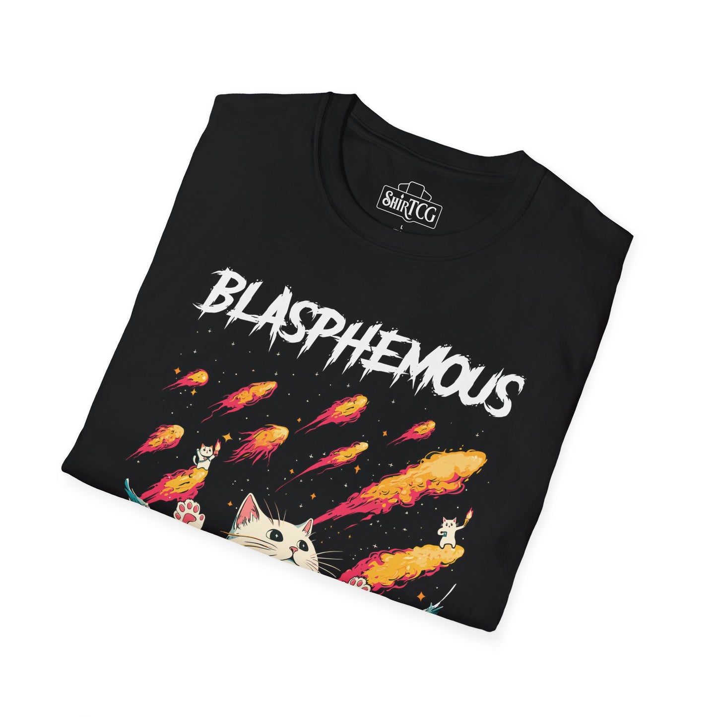 "Blasphemous Cat" T-Shirt
