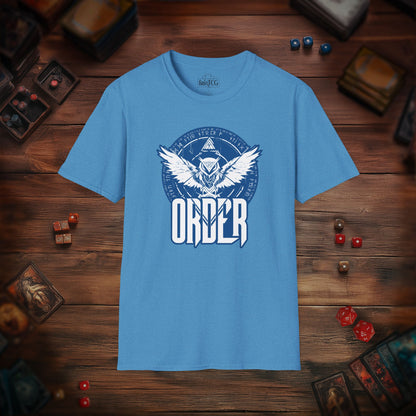 White Blue - Order T-Shirt