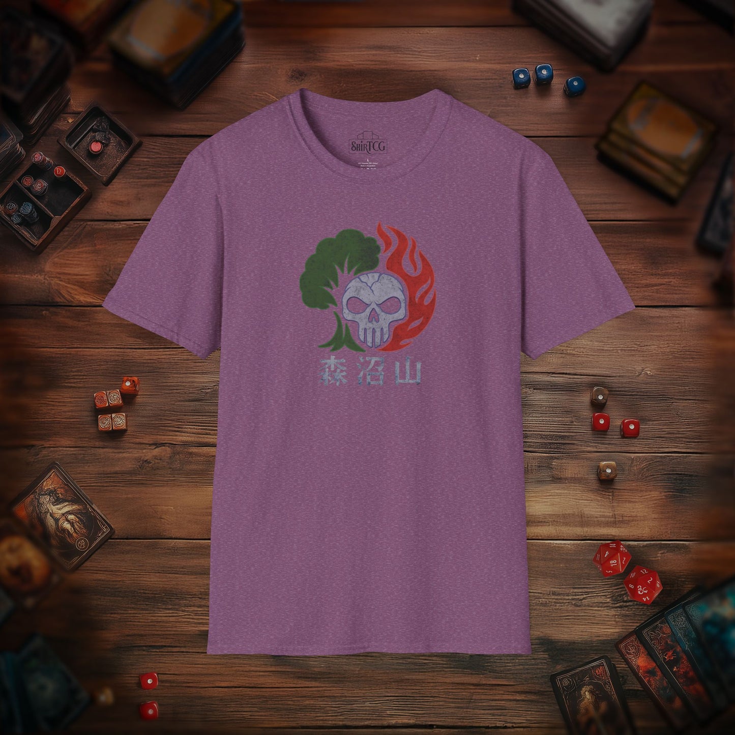 Forest Swamp Mountain Kanji T-shirt