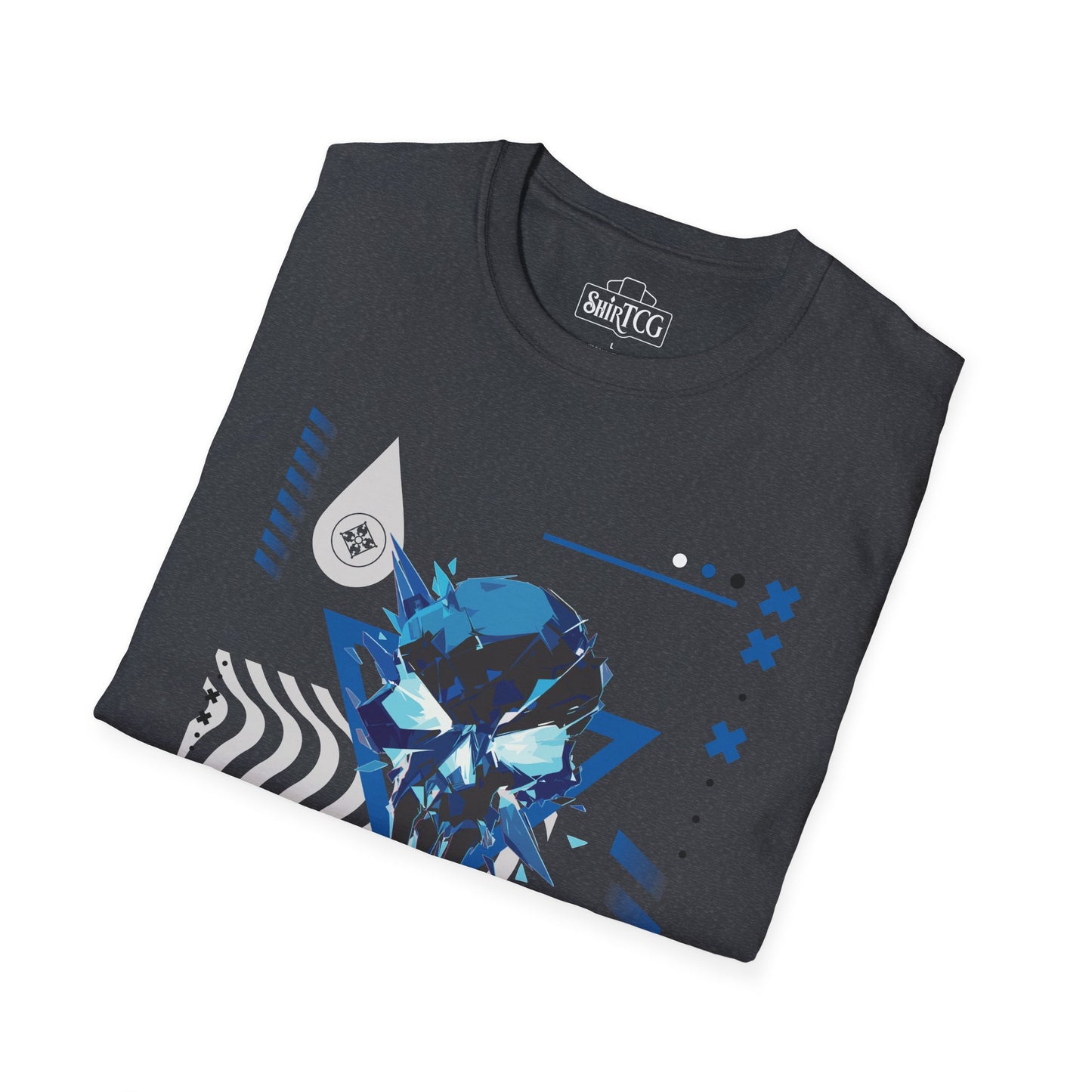 Blue Black White T-Shirt