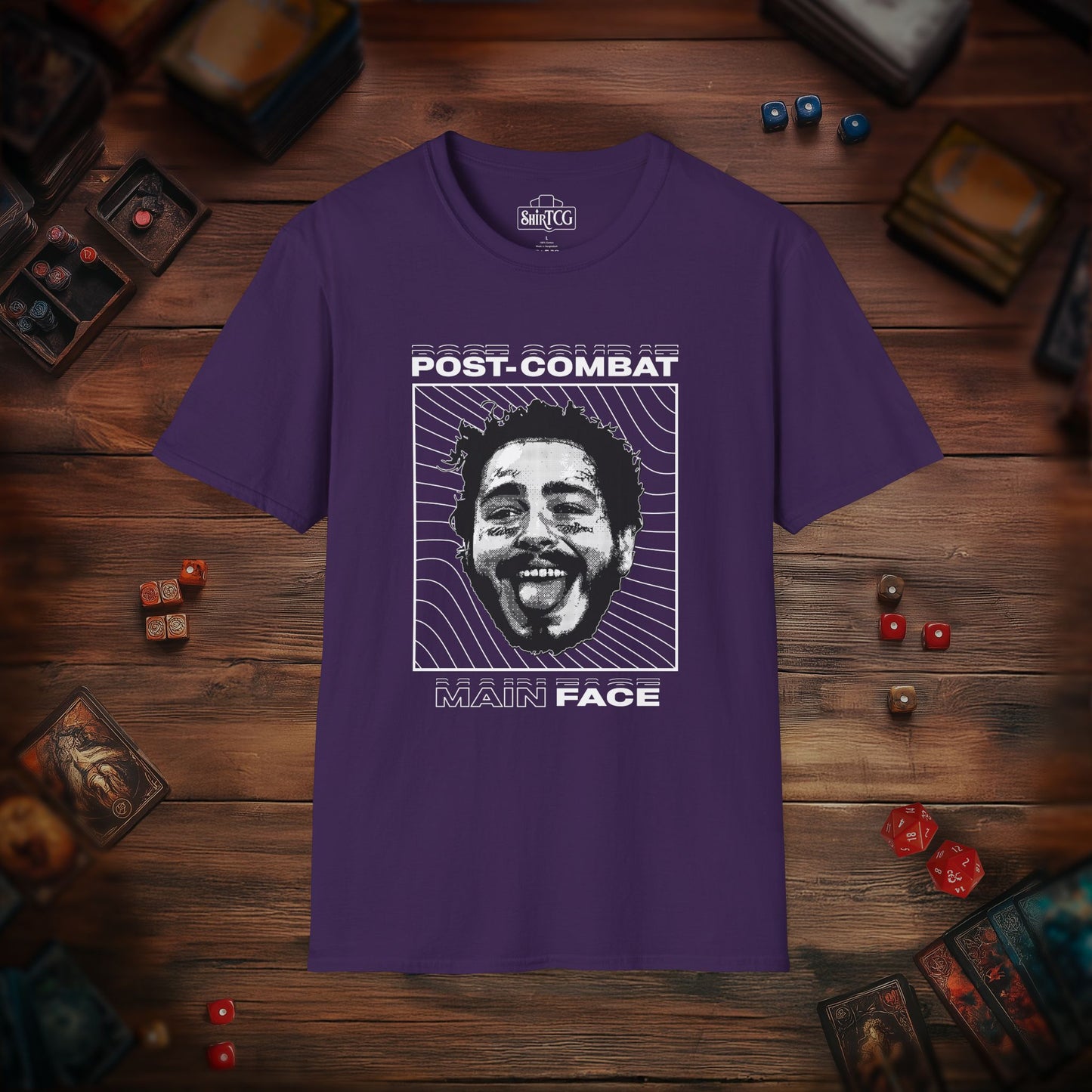 Post-Combat Main Face T-shirt