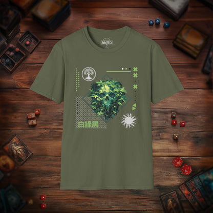 Green Black White T-Shirt