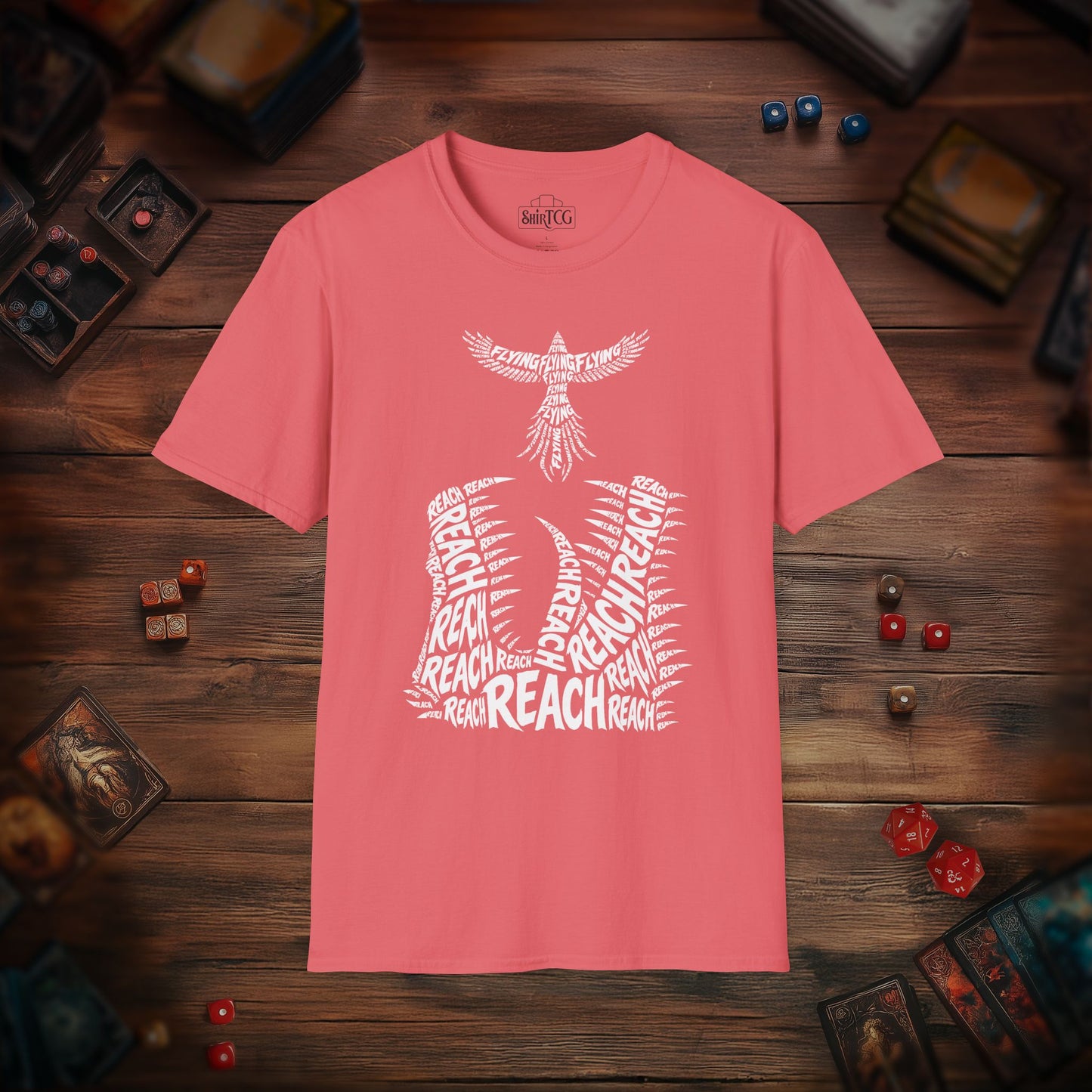 Flying v Reach - Type Art