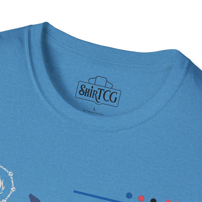 Red Black Blue T-Shirt