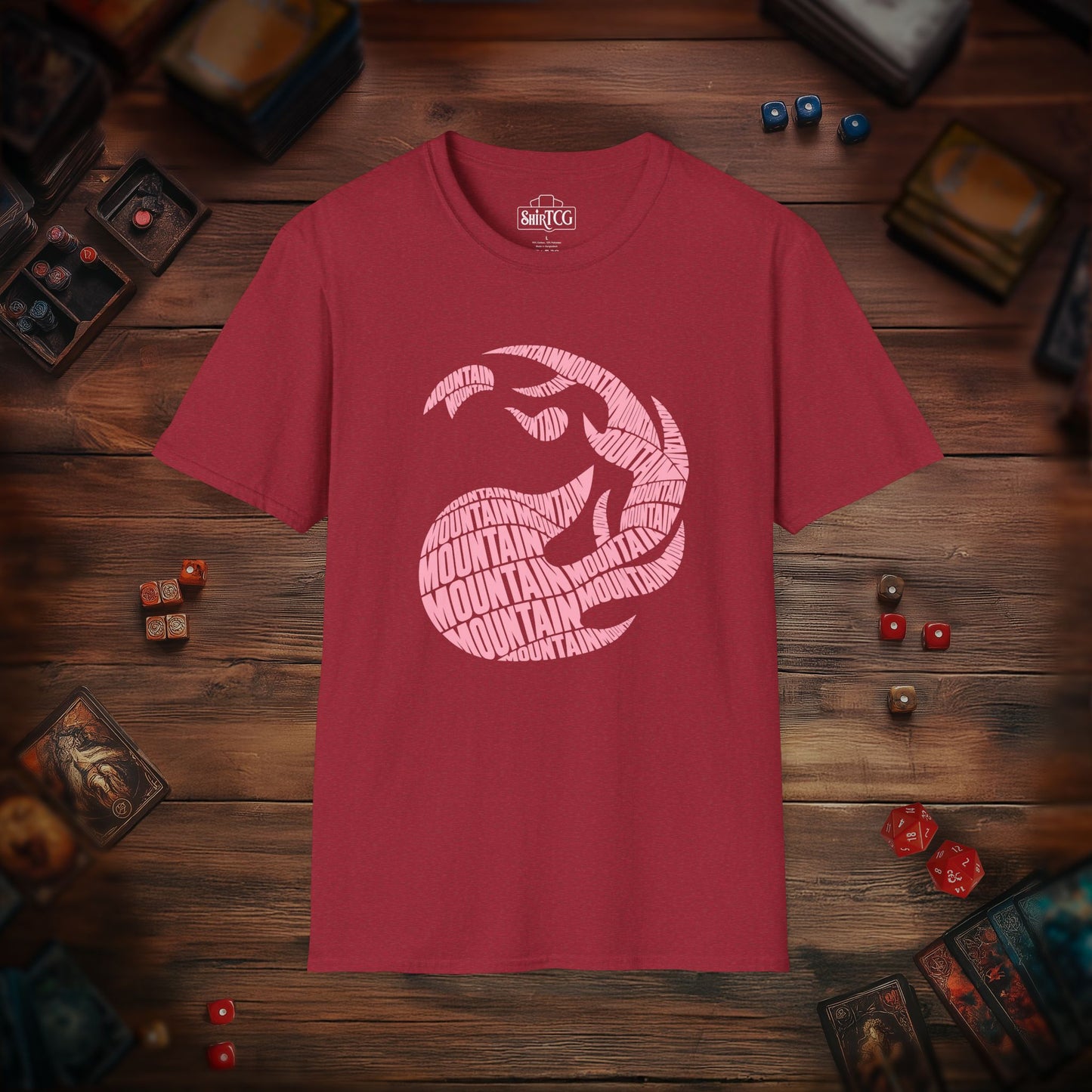 Mountain Type Art T-Shirt