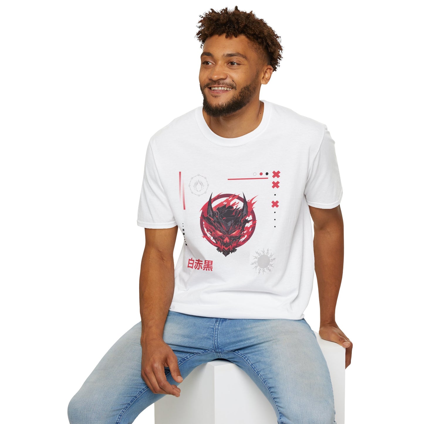 Red Black White T-Shirt