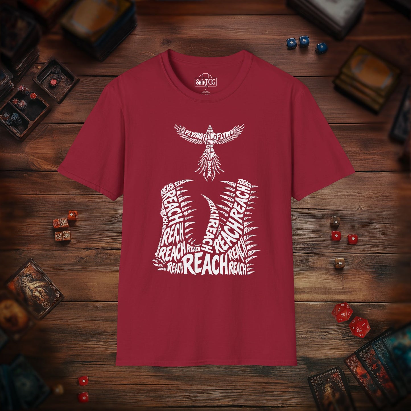 Flying v Reach - Type Art