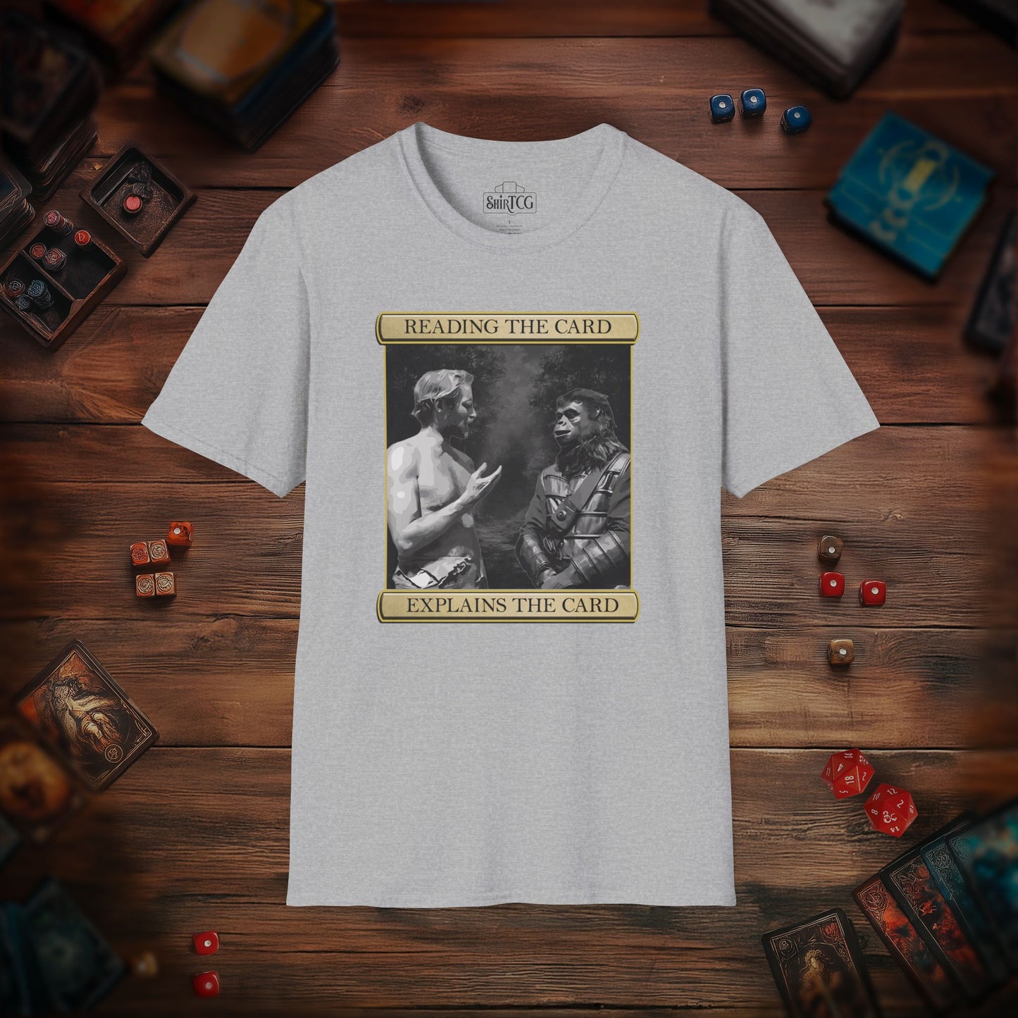 Reading The Card Explains The Card T-Shirt