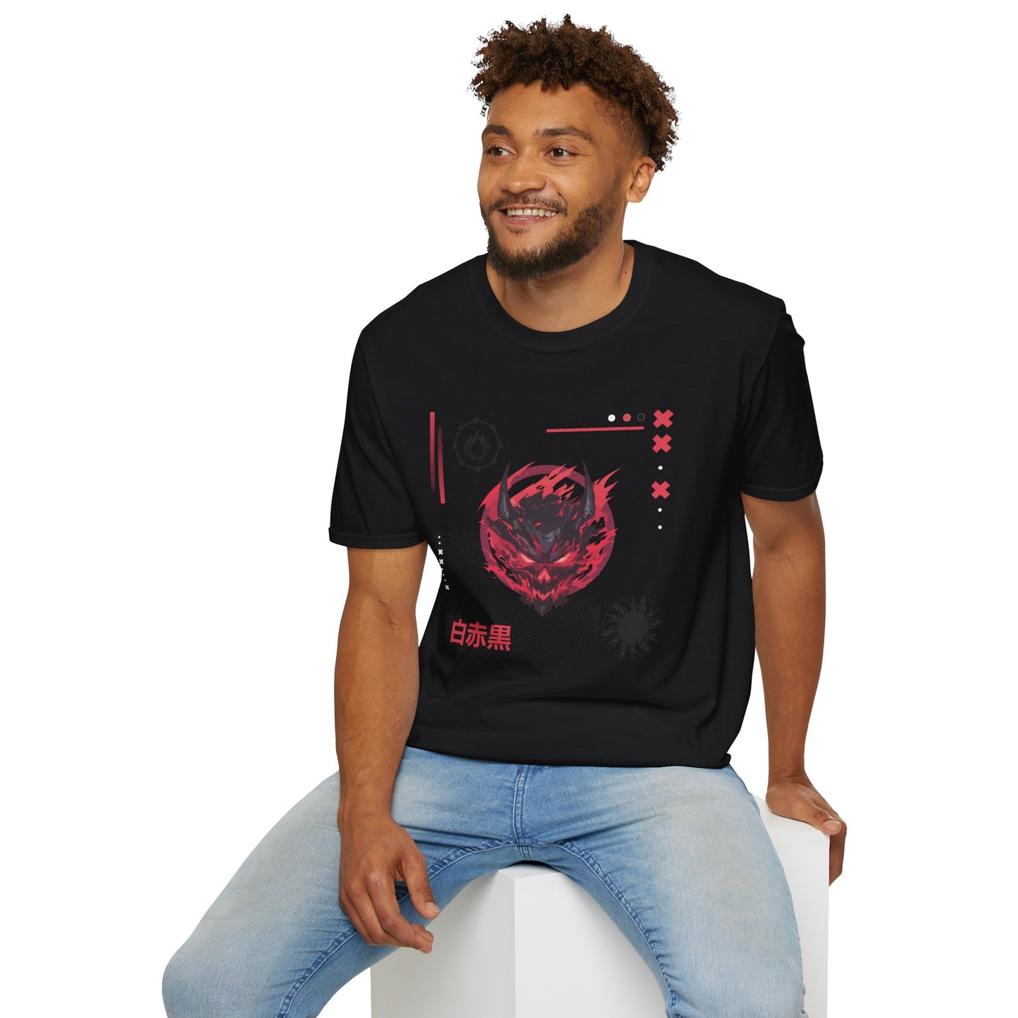 Red Black White T-Shirt