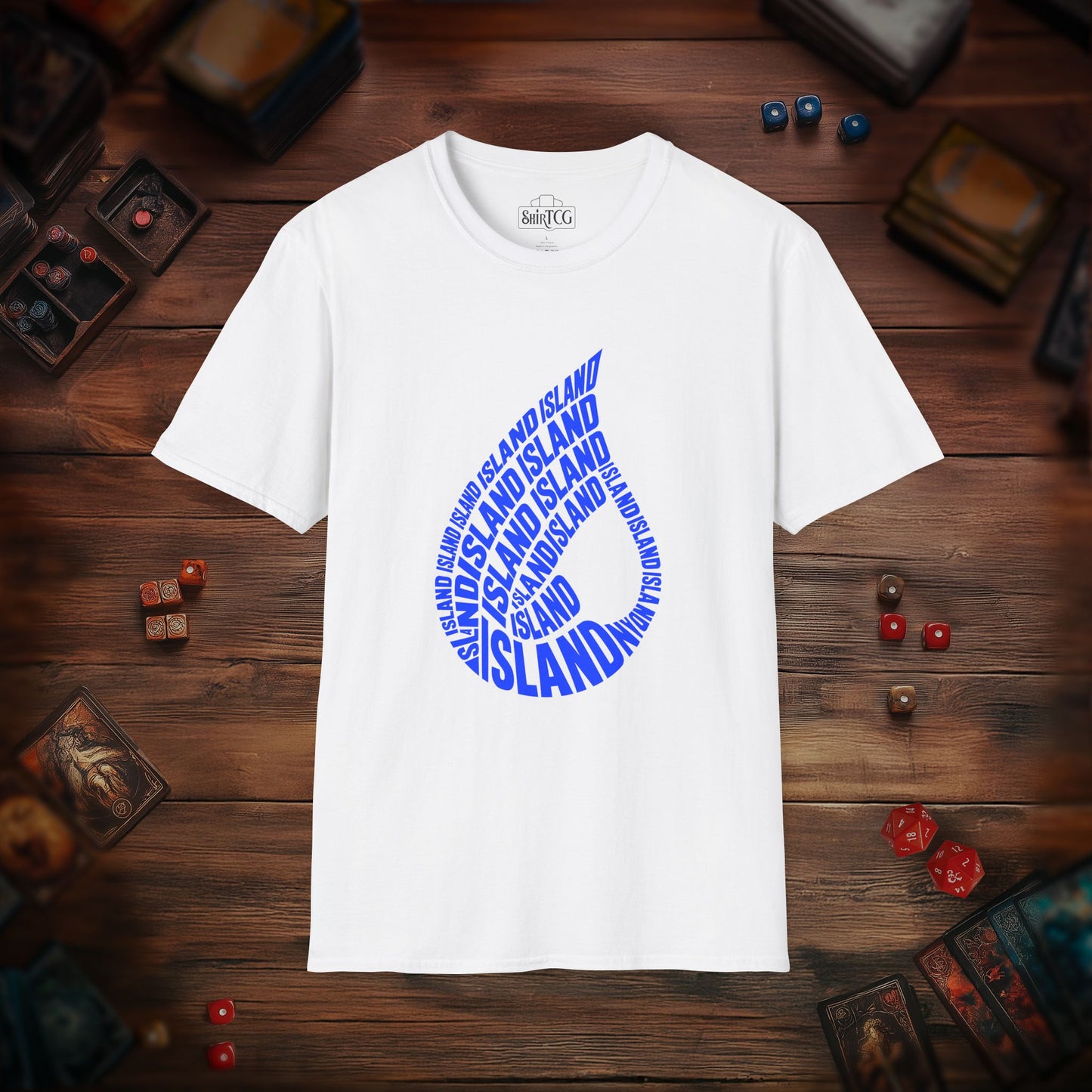 Island Type Art T-Shirt
