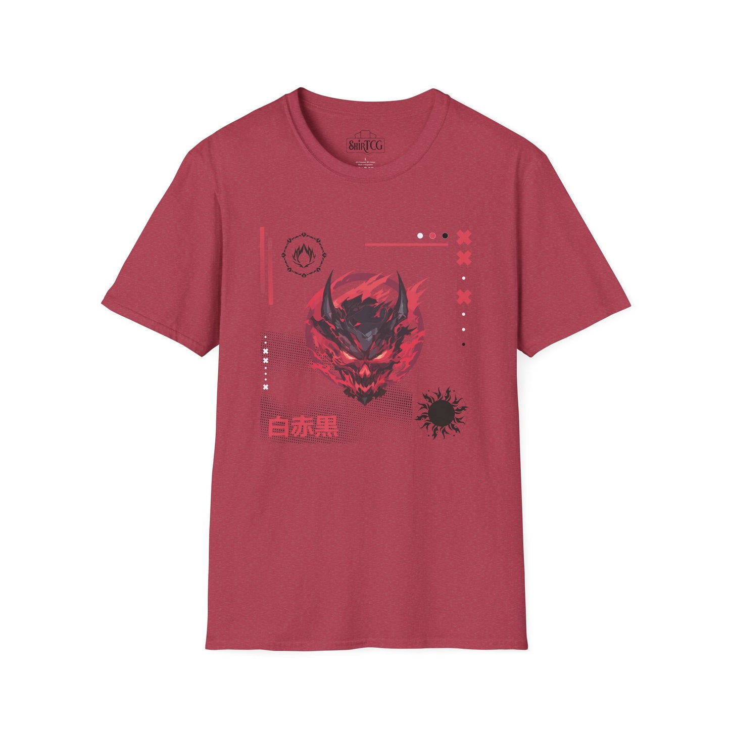Red Black White T-Shirt