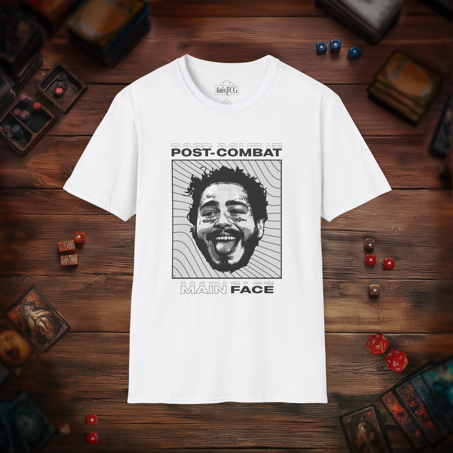 Post-Combat Main Face T-shirt