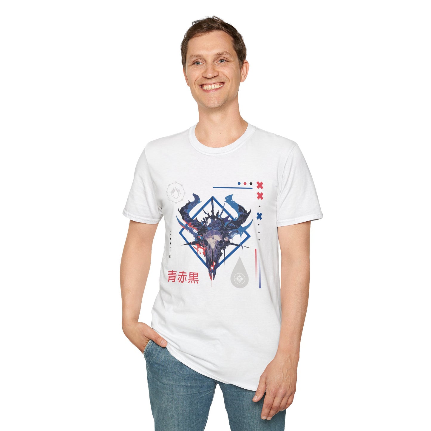 Red Black Blue T-Shirt