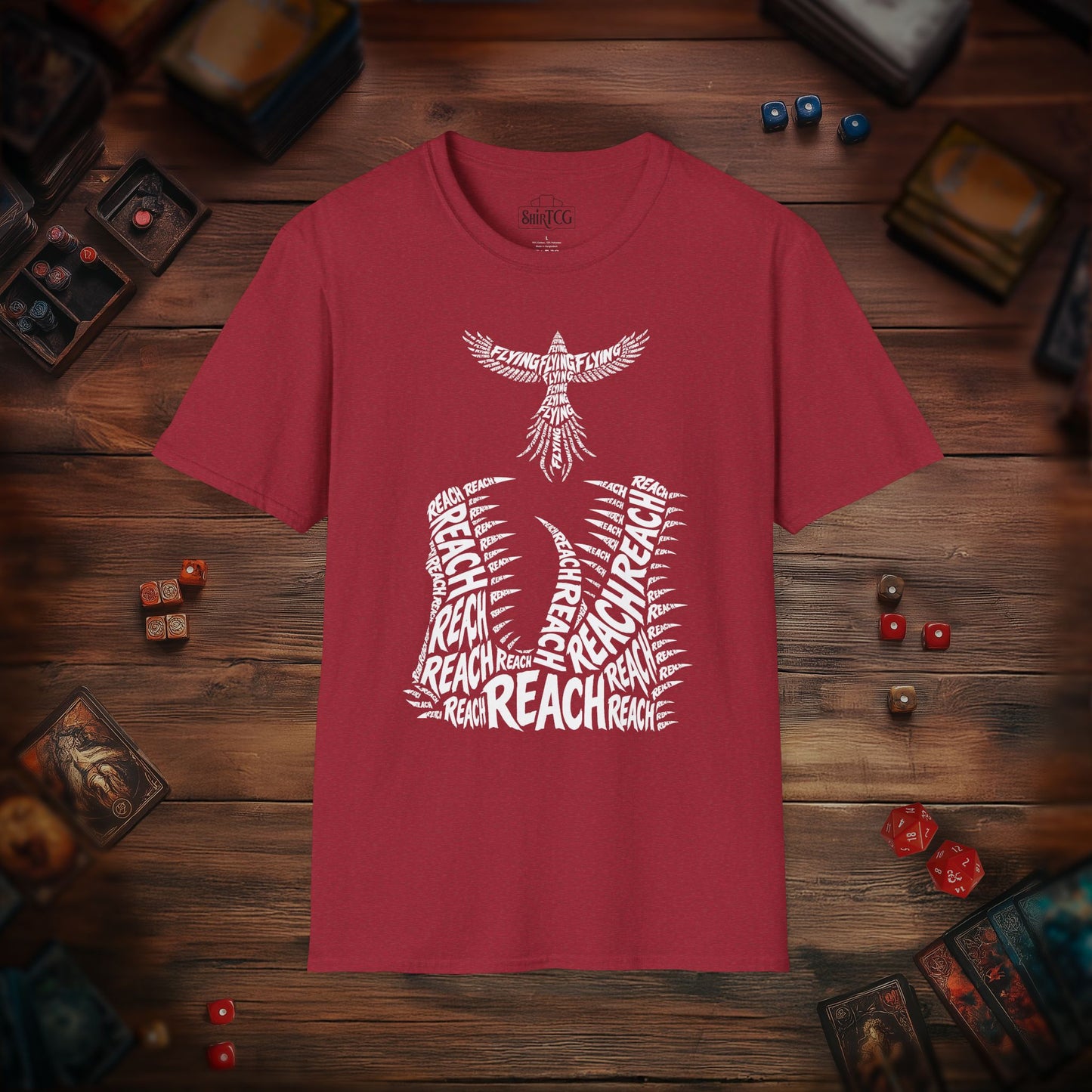 Flying v Reach - Type Art