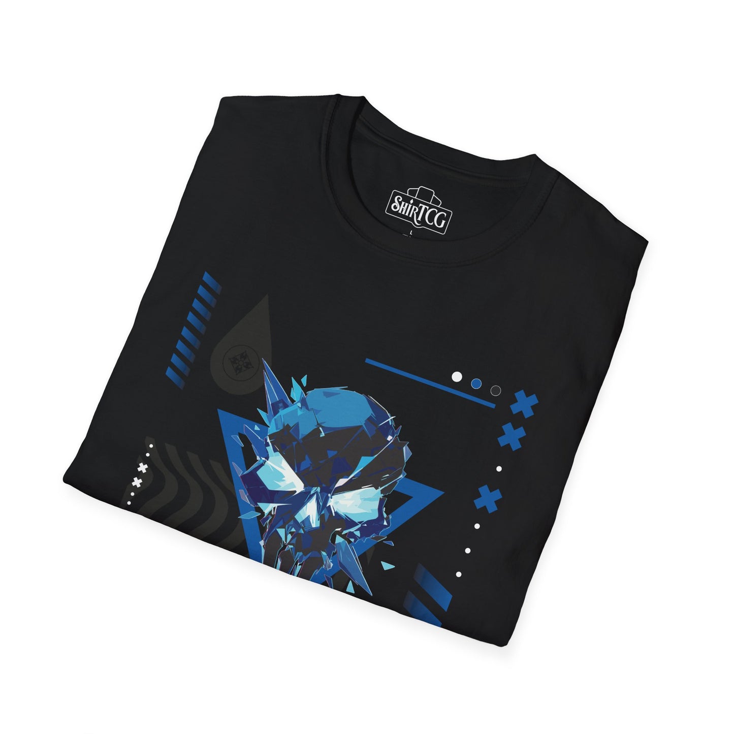 Blue Black White T-Shirt