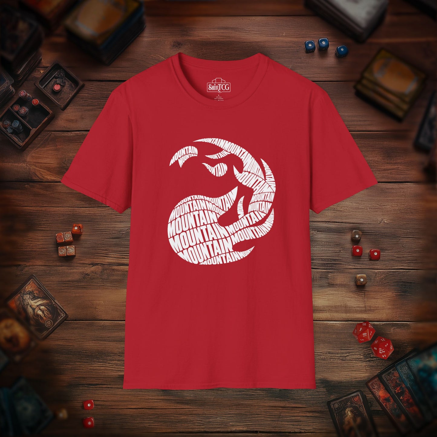 Mountain Type Art T-Shirt