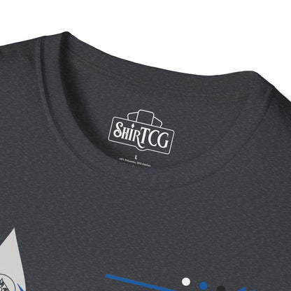 Blue Black White T-Shirt