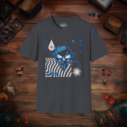 Blue Black White T-Shirt