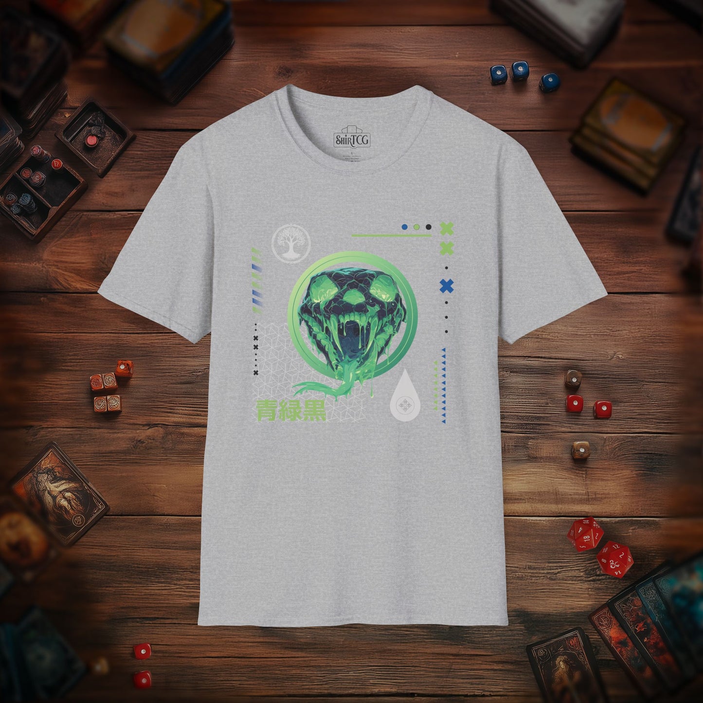 Green Black Blue T-Shirt