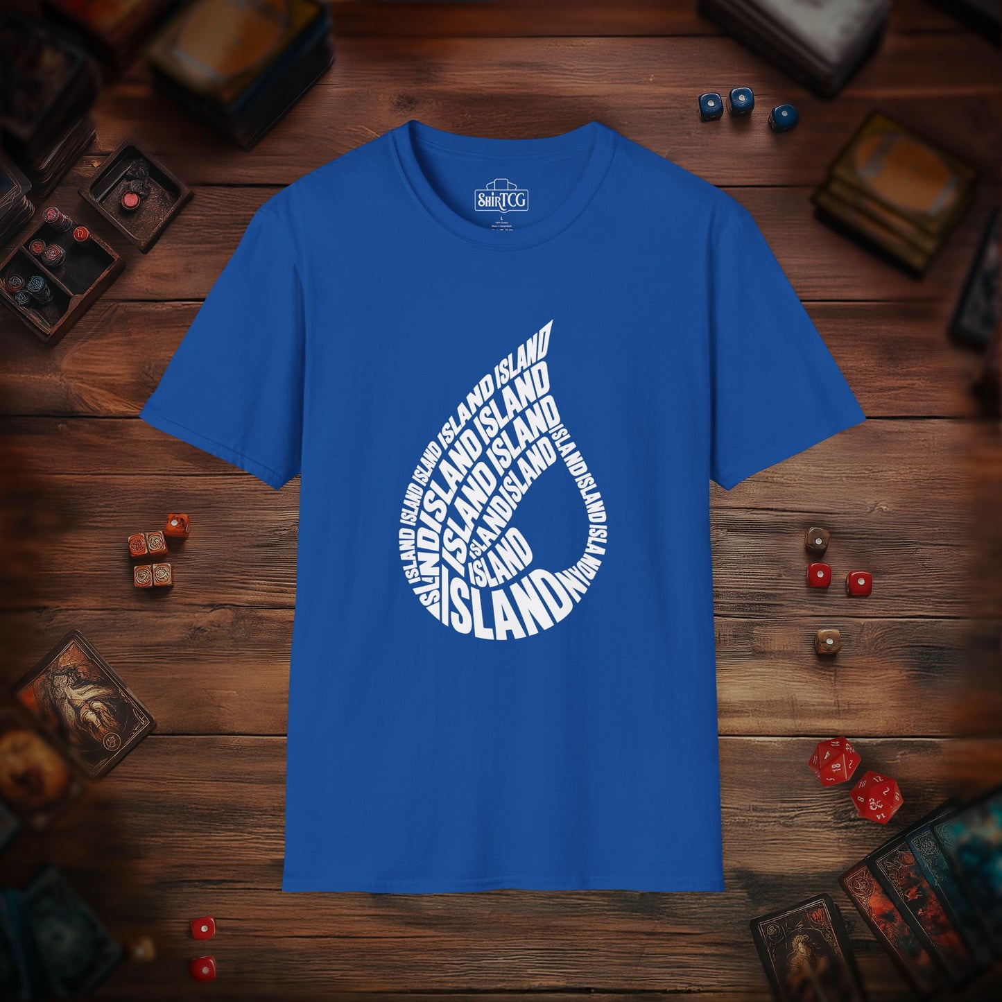 Island Type Art T-Shirt