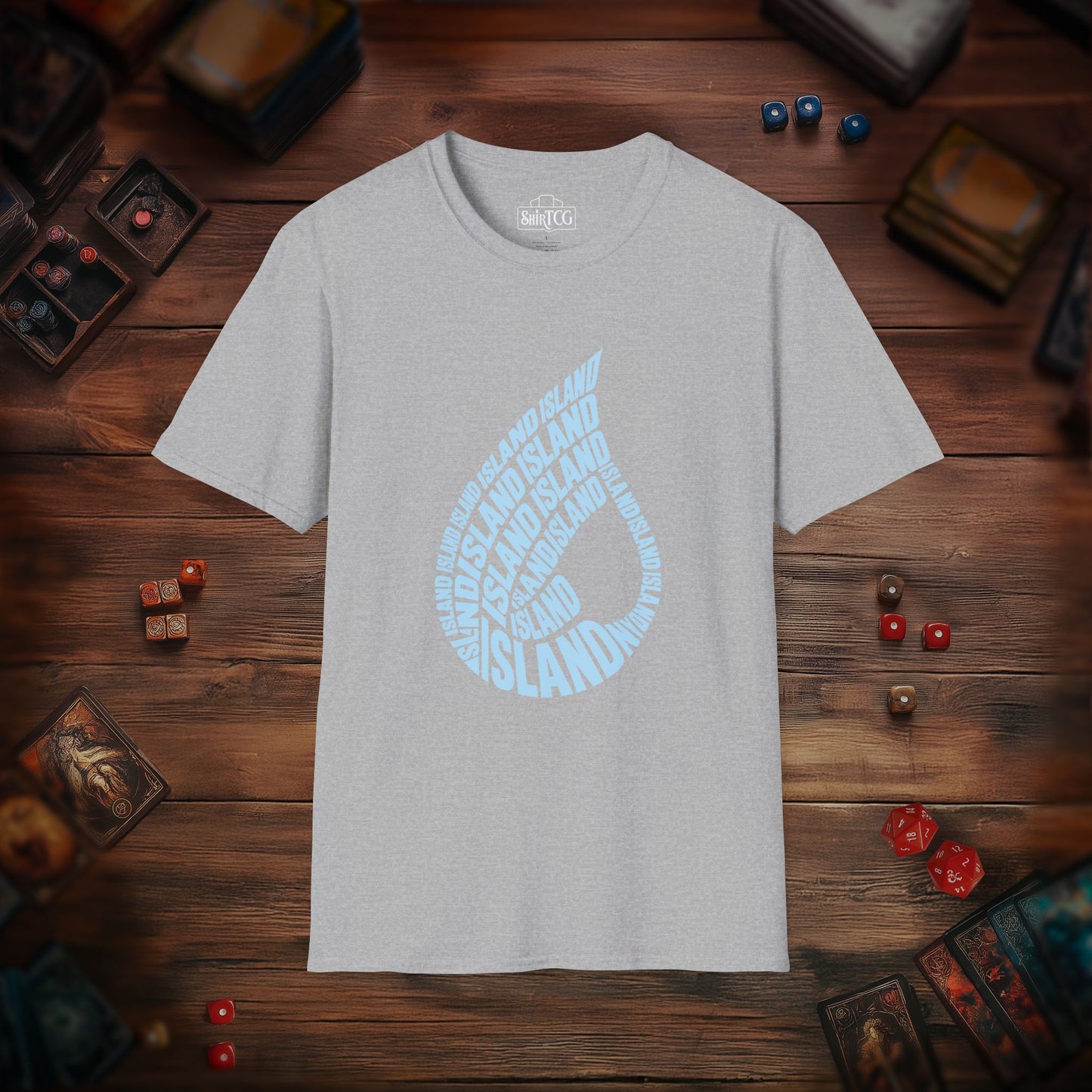 Island Type Art T-Shirt