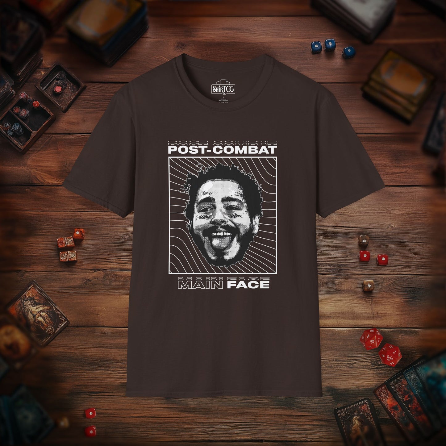 Post-Combat Main Face T-shirt