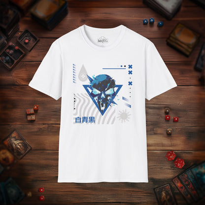 Blue Black White T-Shirt