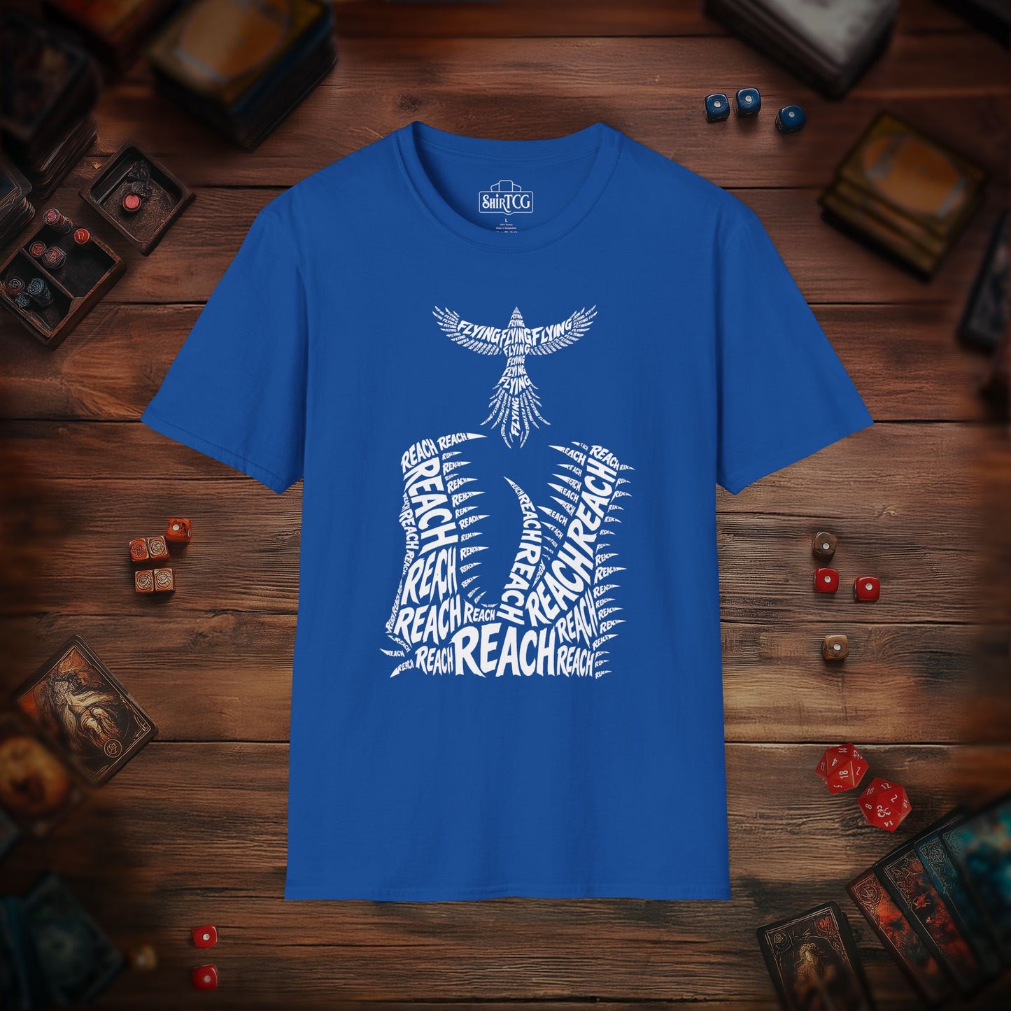 Flying vs Reach - Type Art
