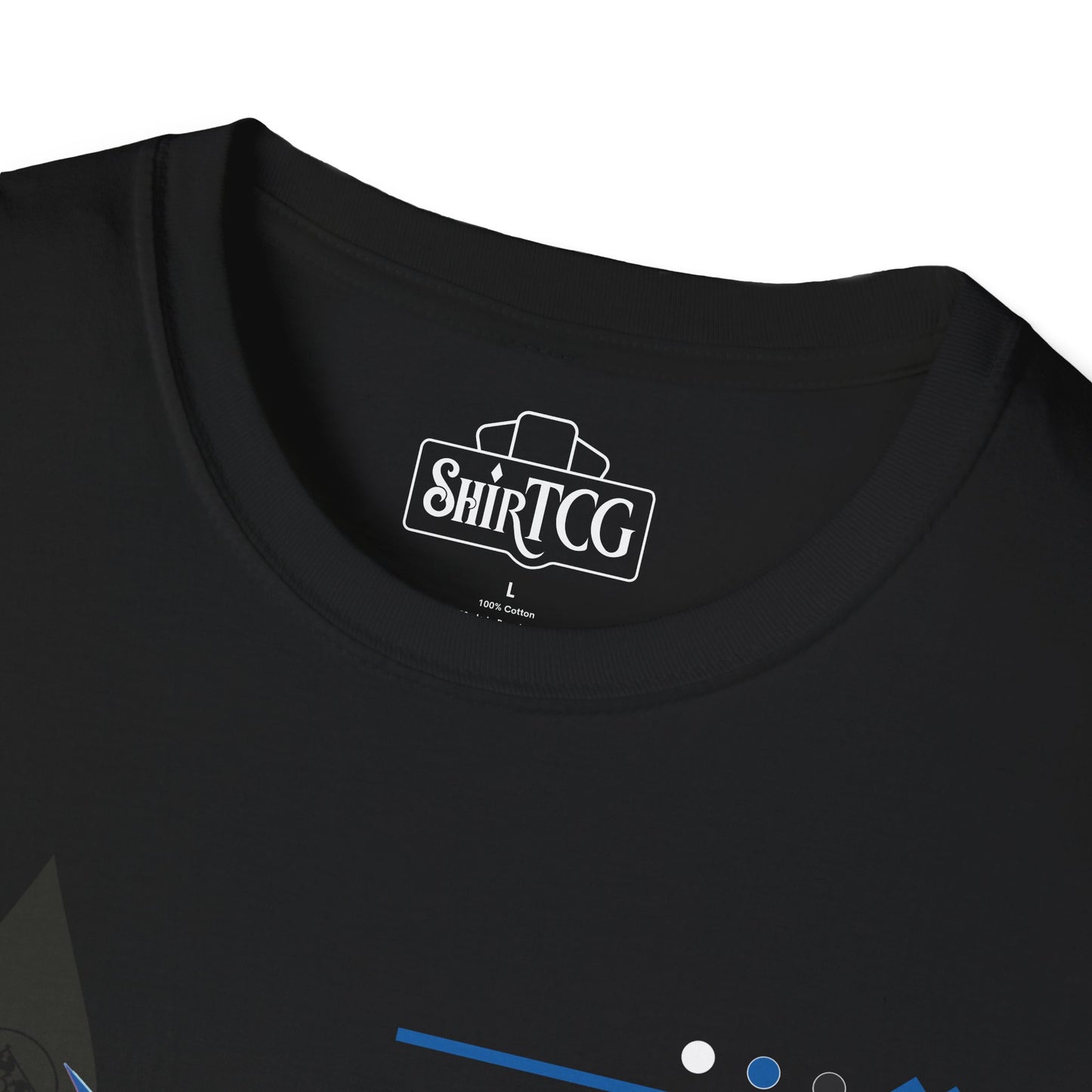 Blue Black White T-Shirt