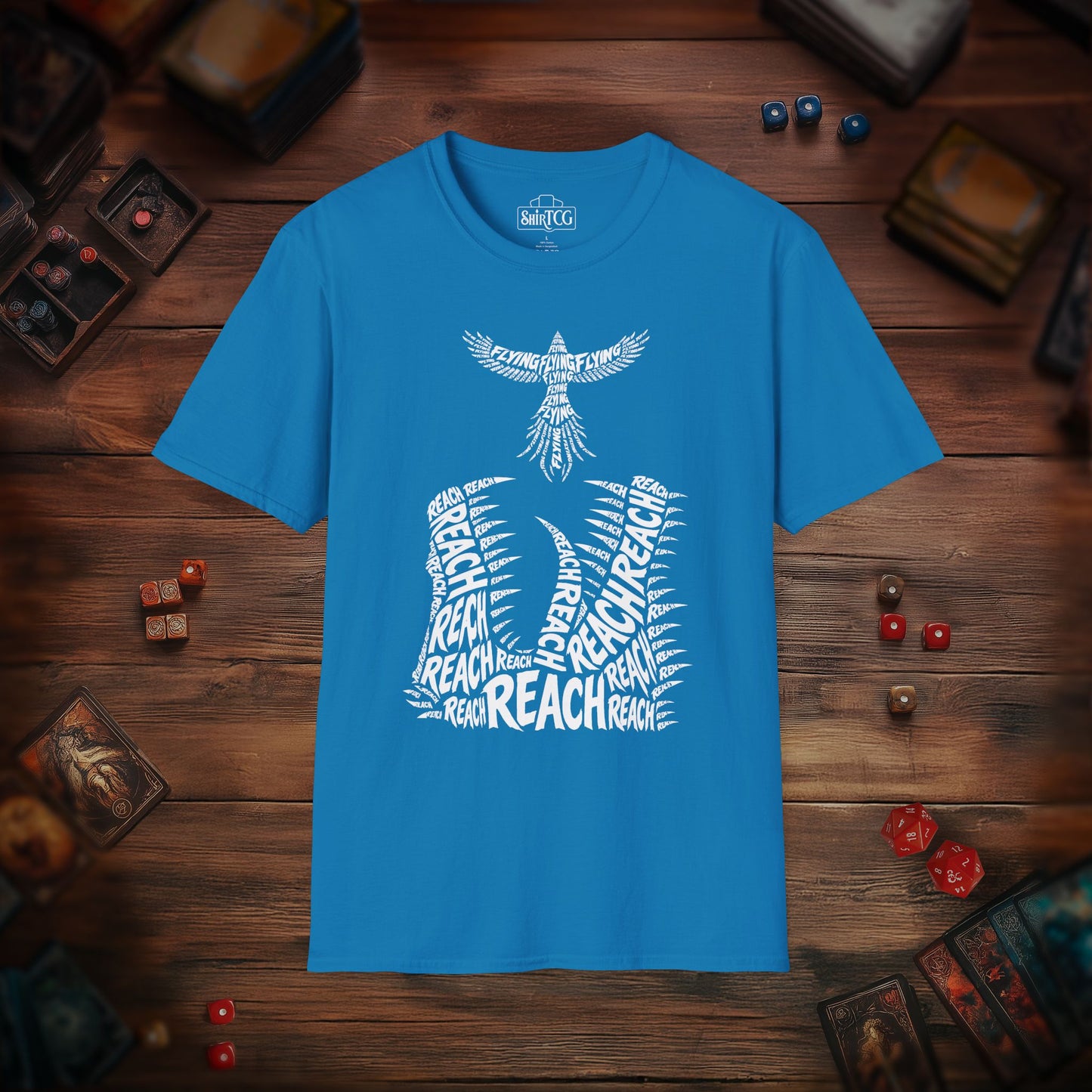 Flying v Reach - Type Art
