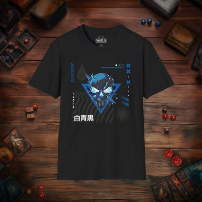 Blue Black White T-Shirt