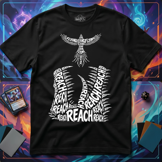 Flying v Reach - Type Art