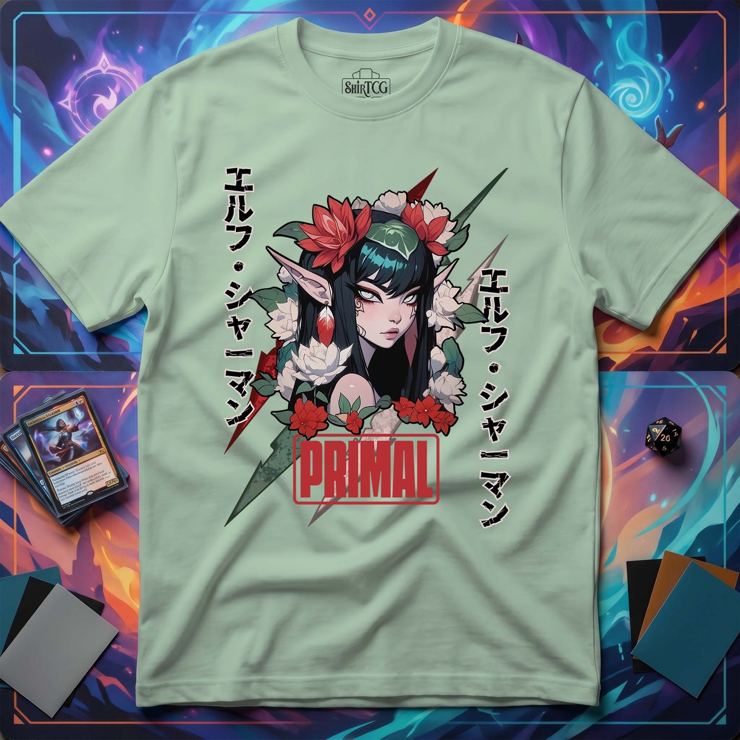 Primal Elf Shaman T-shirt