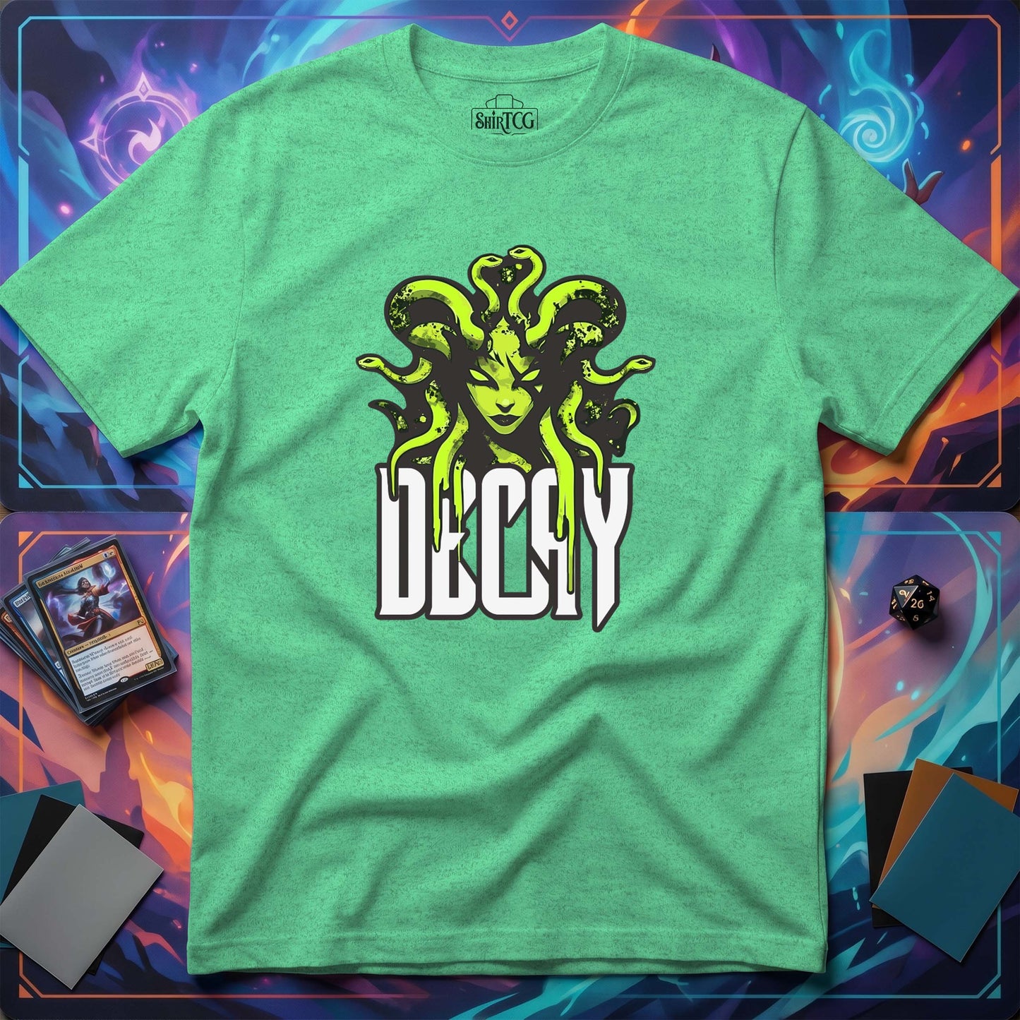 Green Black - Decay T-Shirt