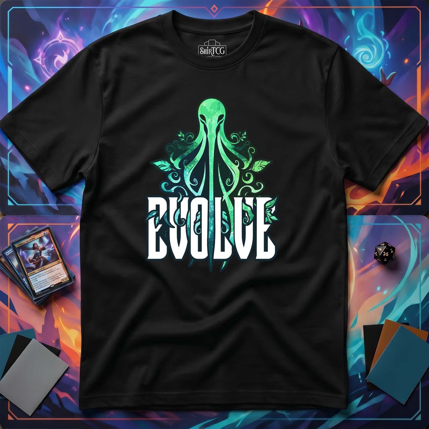 Blue Green - Evolve T-Shirt