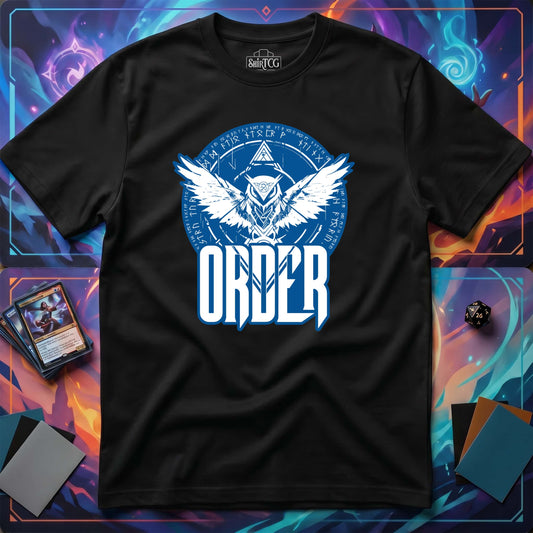 White Blue - Order T-Shirt